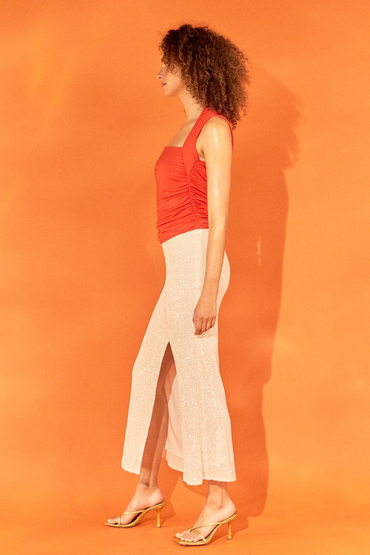 ENDLESS ROSE - Draped Ruched Top - TOPS available at Objectrare