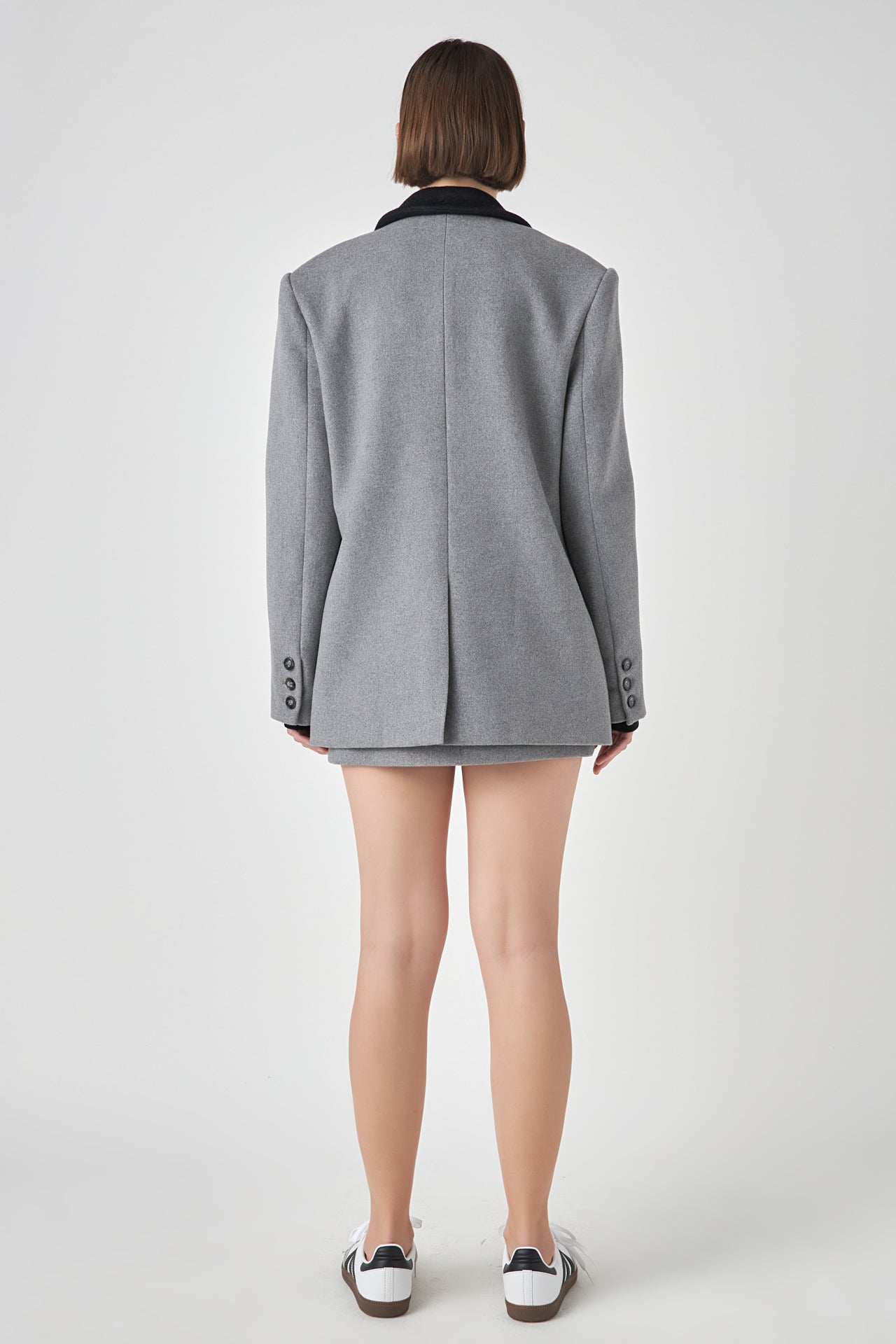 GREY LAB - Wool Oversize Blazer - BLAZERS available at Objectrare