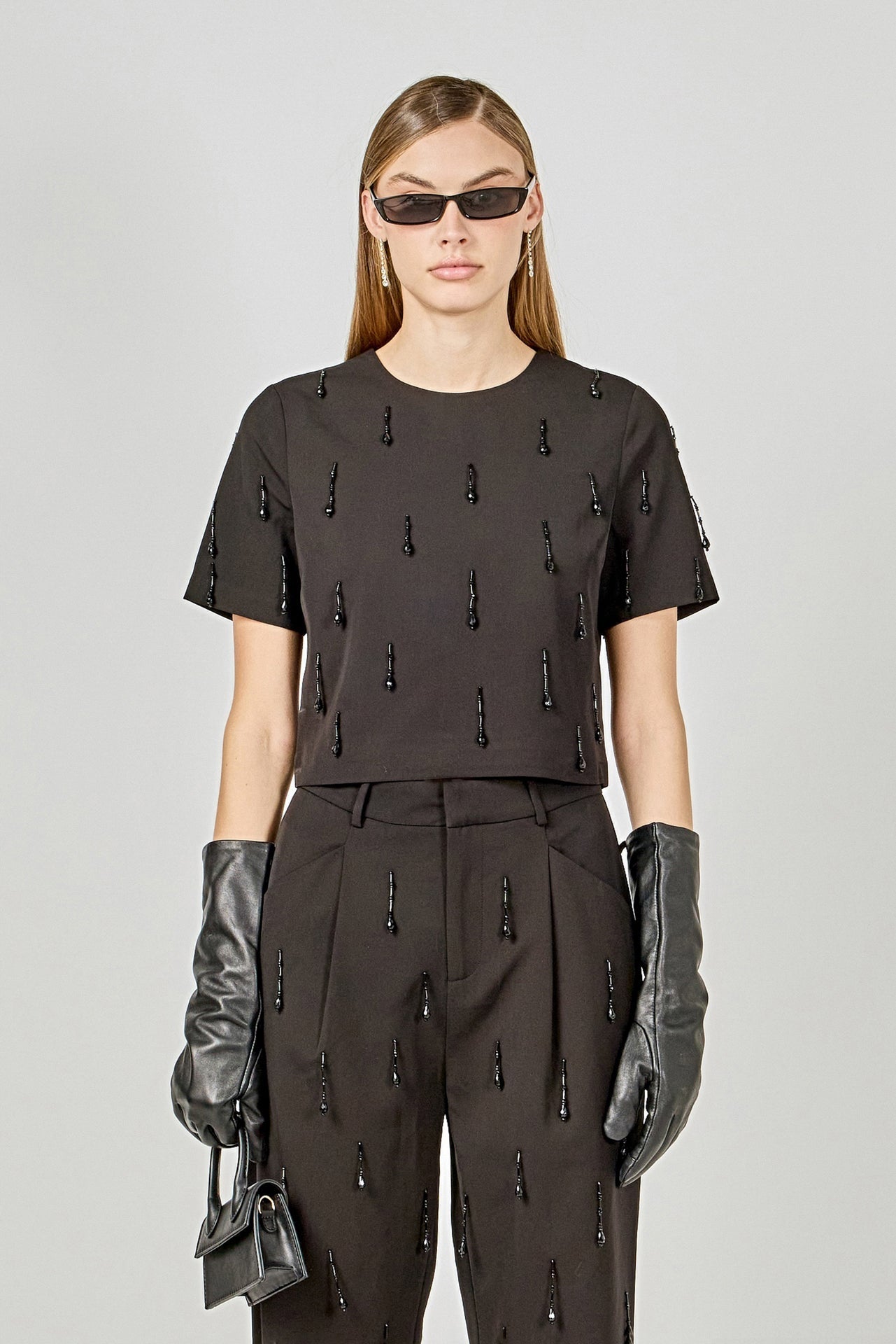 ENDLESS ROSE - Beaded Top - TOPS available at Objectrare