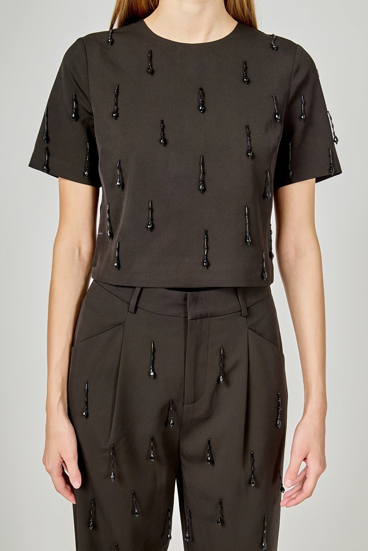 ENDLESS ROSE - Beaded Top - TOPS available at Objectrare