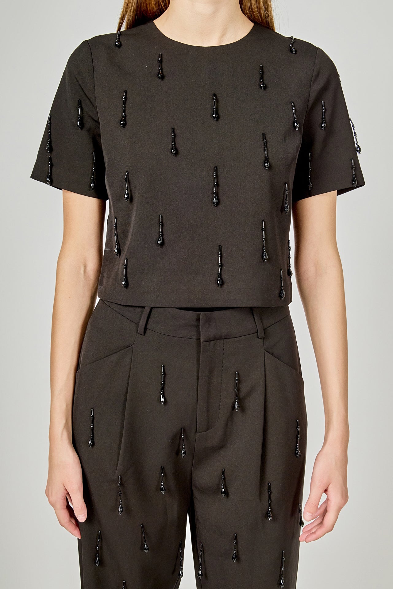 ENDLESS ROSE - Beaded Top - TOPS available at Objectrare