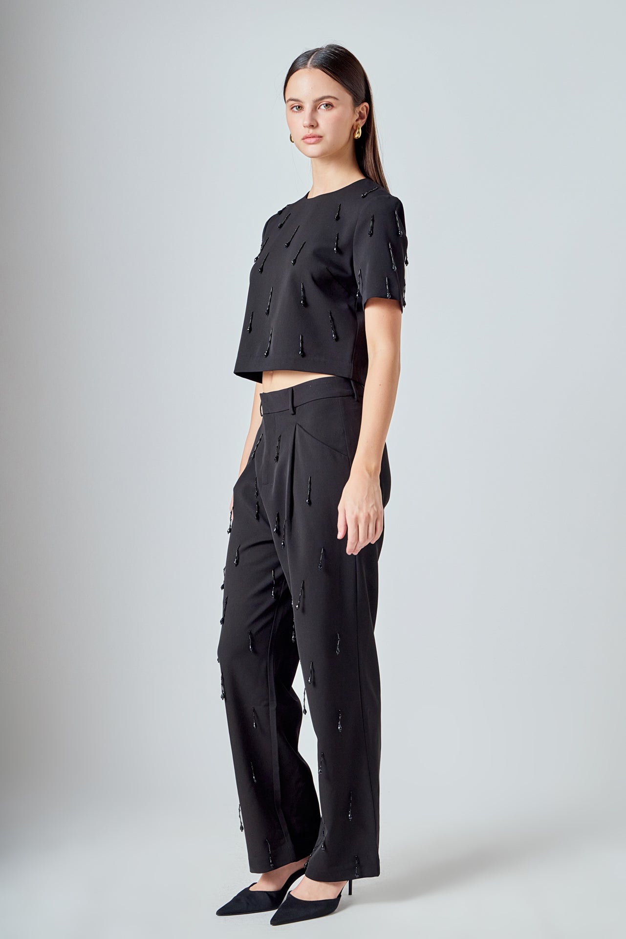 ENDLESS ROSE - Beaded Top - TOPS available at Objectrare