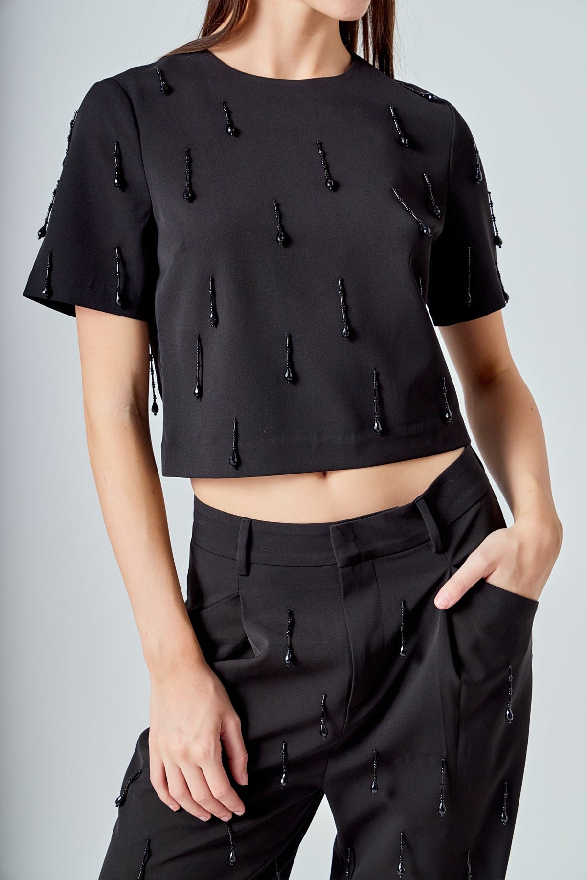 ENDLESS ROSE - Beaded Top - TOPS available at Objectrare