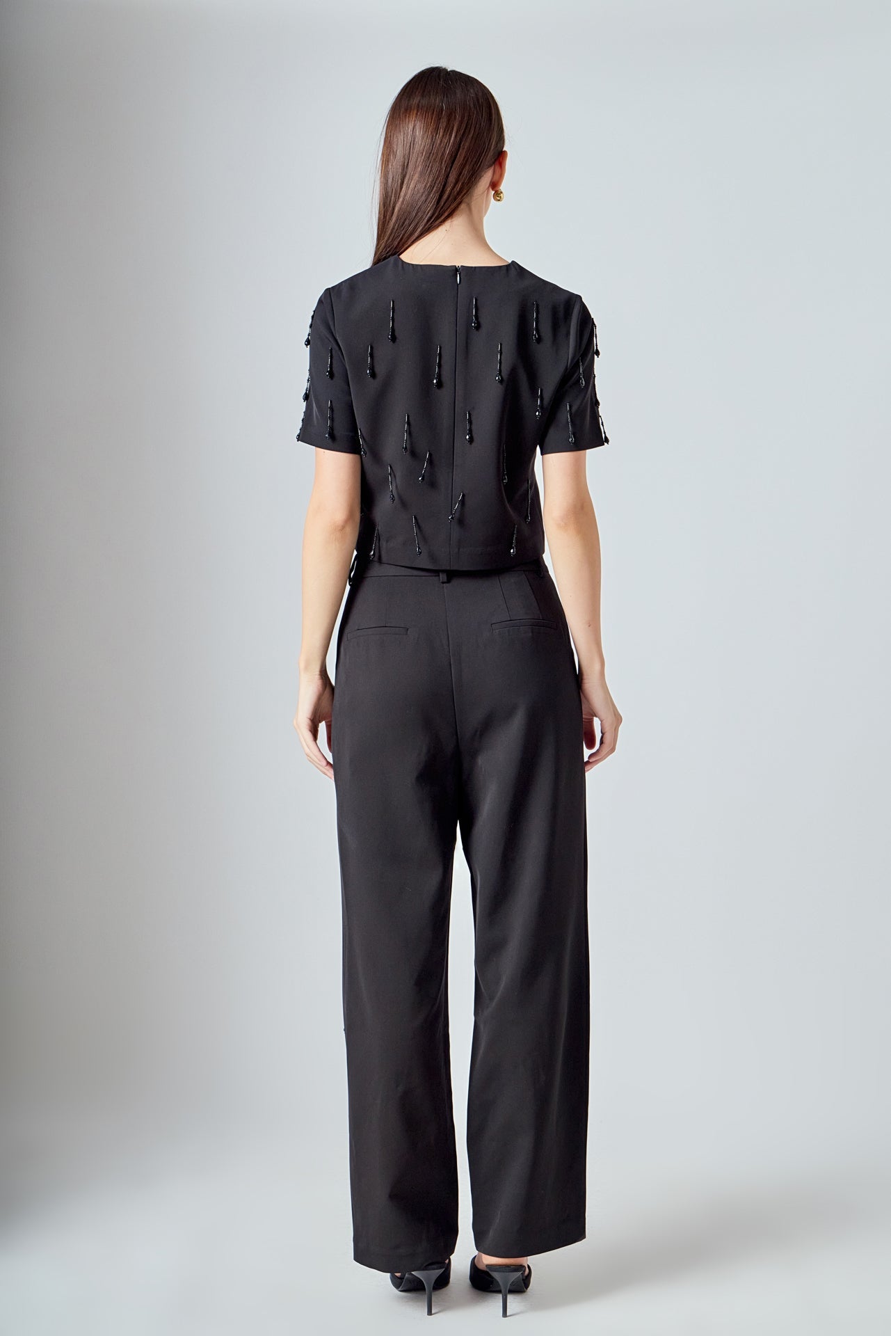 ENDLESS ROSE - Beaded Pants - PANTS available at Objectrare