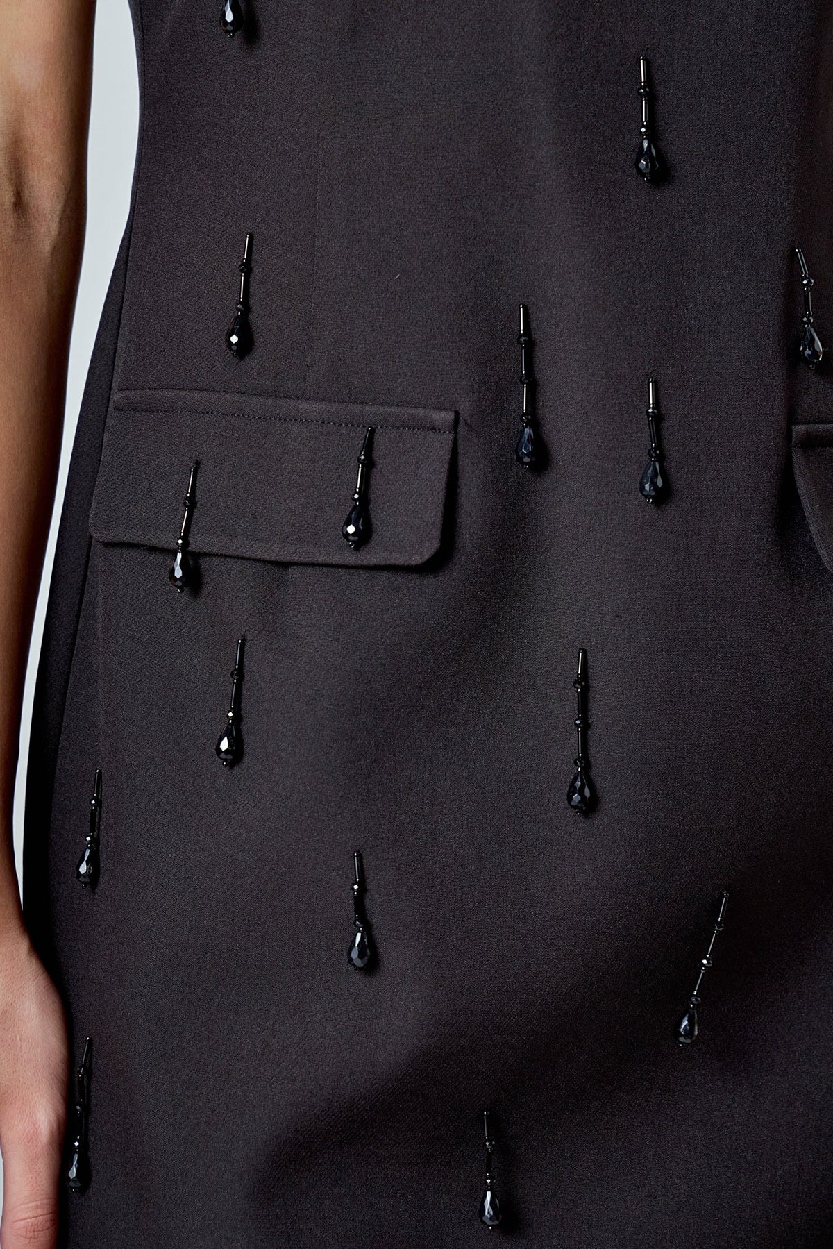 ENDLESS ROSE - Premium Beaded Mini Dress - DRESSES available at Objectrare