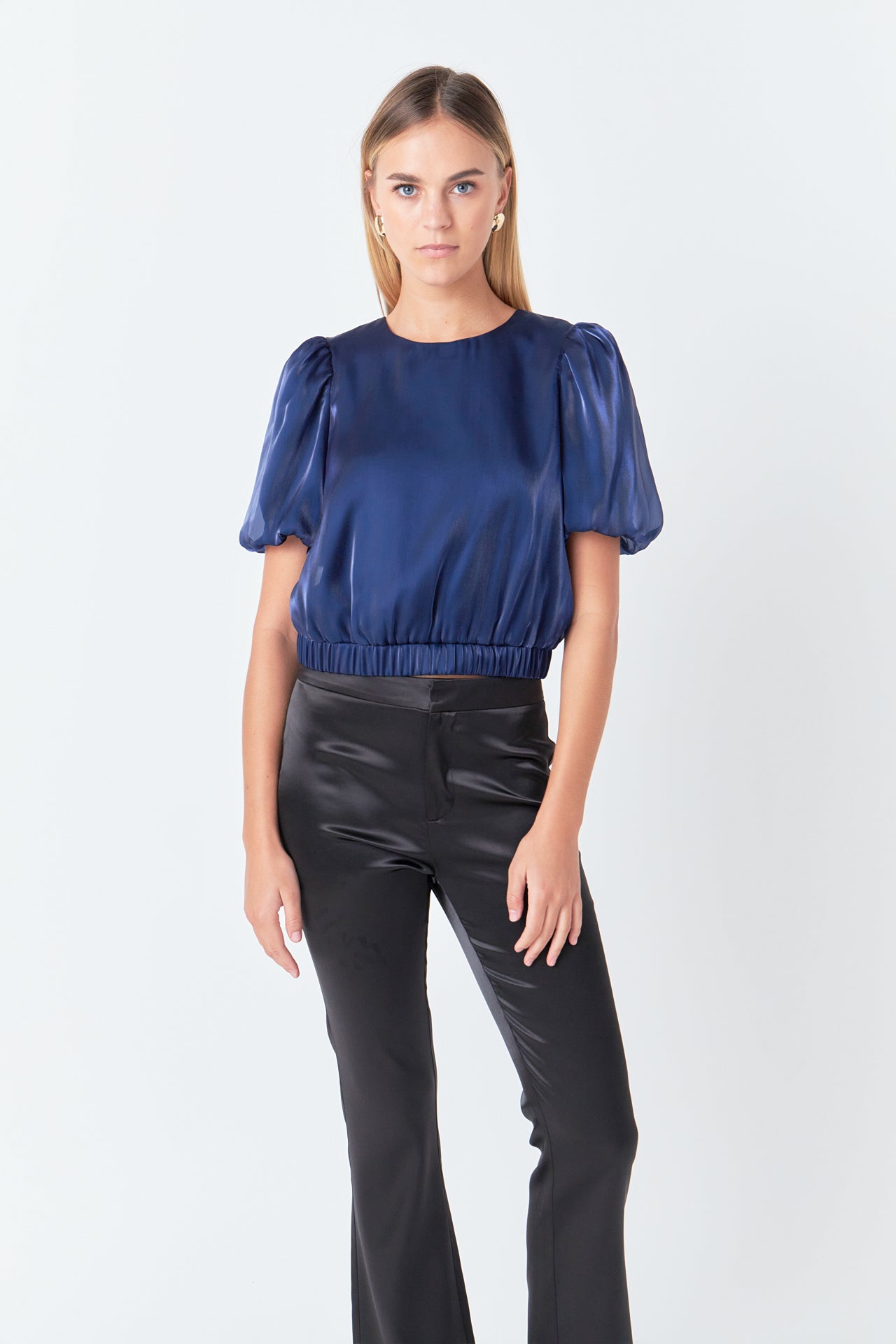 ENDLESS ROSE - Blouson Sheen Top - TOPS available at Objectrare