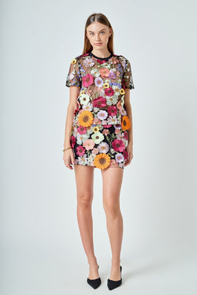 Floral Embroidered Top