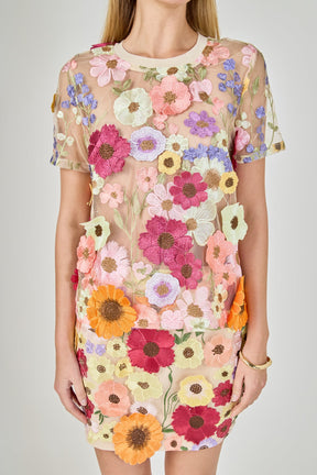 Floral Embroidered Top