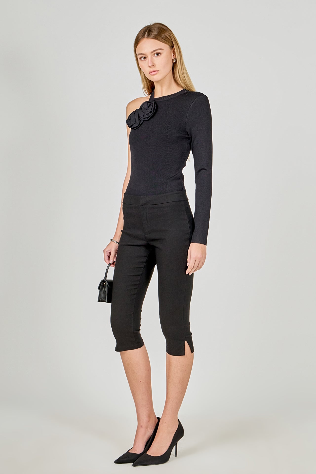 ENDLESS ROSE - Rose Knit Top - TOPS available at Objectrare