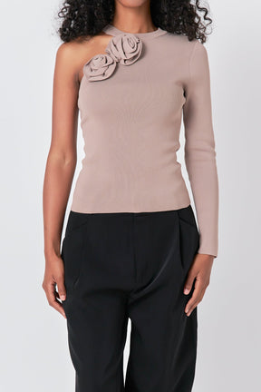 ENDLESS ROSE - Rose Knit Top - TOPS available at Objectrare