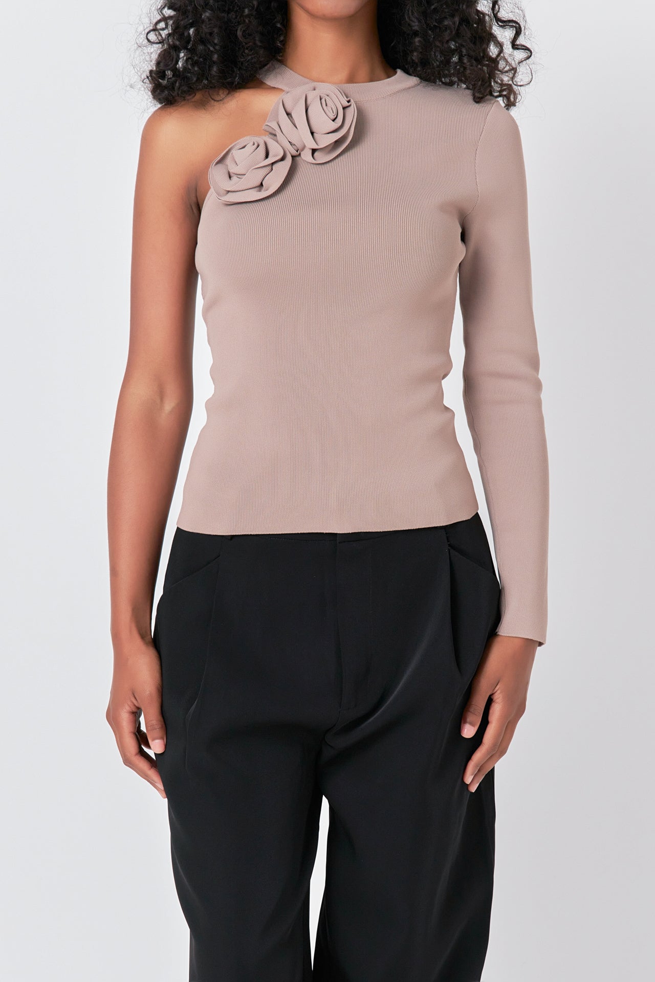 ENDLESS ROSE - Endless Rose - Rose Knit Top - TOPS available at Objectrare