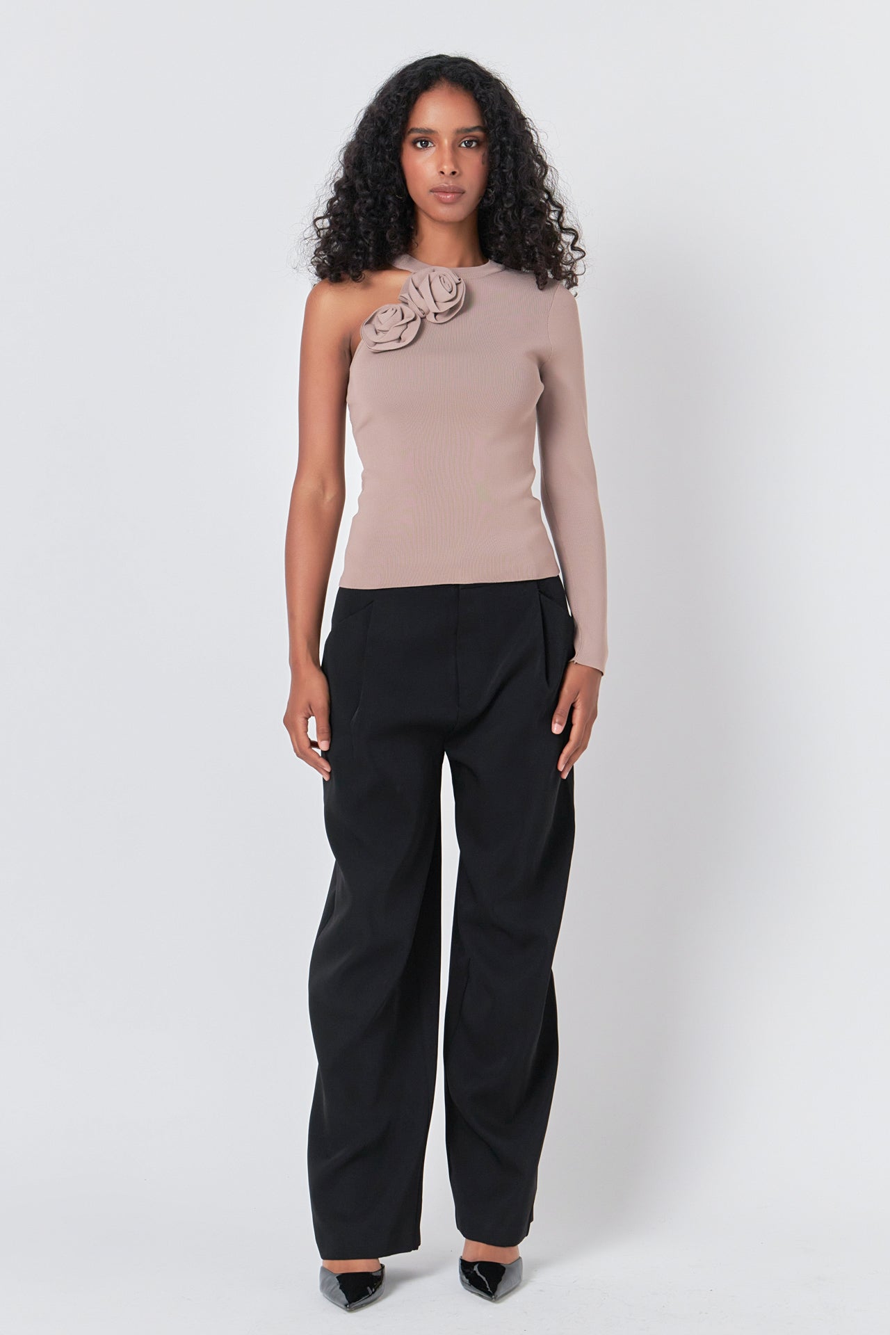 ENDLESS ROSE - Endless Rose - Rose Knit Top - TOPS available at Objectrare