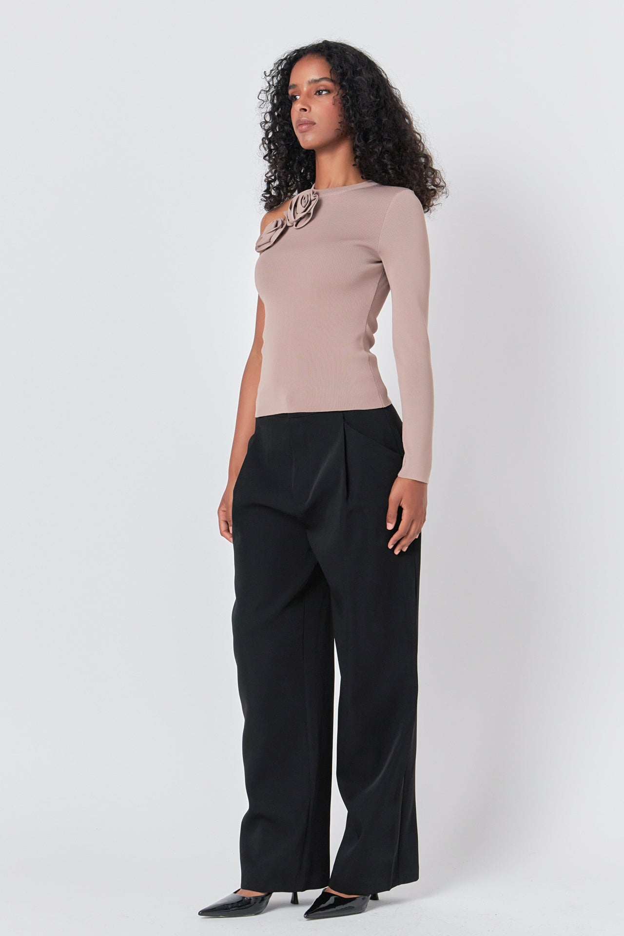 ENDLESS ROSE - Rose Knit Top - TOPS available at Objectrare
