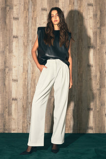 GREY LAB - Wide Leg Trousers - PANTS available at Objectrare