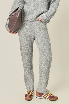 ENGLISH FACTORY - Blend Sweater Jogger Pants - PANTS available at Objectrare
