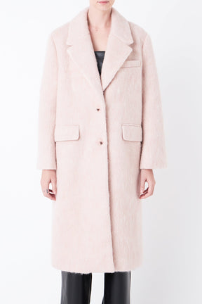 GREY LAB - Oversize Single-breasted Long Coat - COATS available at Objectrare