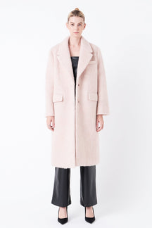 GREY LAB - Oversize Single-breasted Long Coat - COATS available at Objectrare
