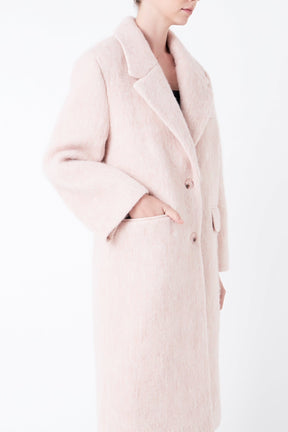 GREY LAB - Oversize Single-breasted Long Coat - COATS available at Objectrare