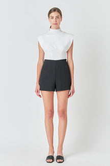 ENDLESS ROSE - High Waisted Shorts - SHORTS available at Objectrare