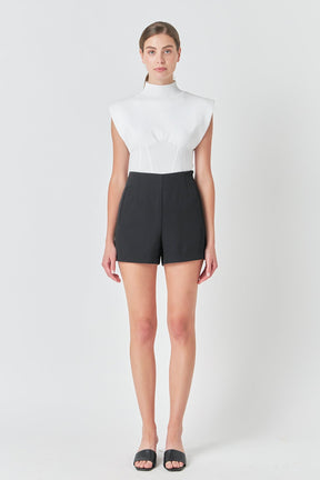 ENDLESS ROSE - High Waisted Shorts - SHORTS available at Objectrare