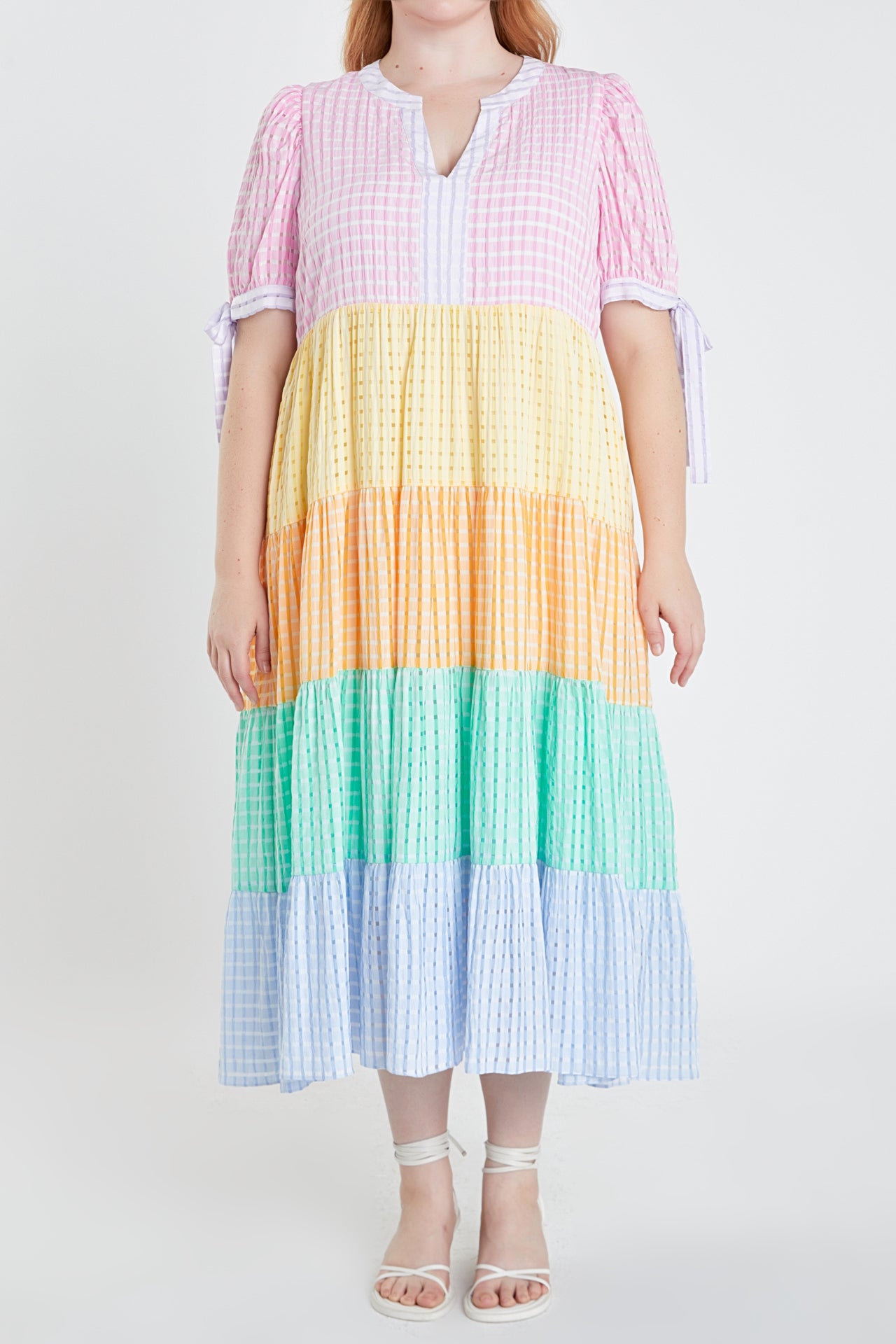 Tie Dye Dress Patterns: Colorblock Dress