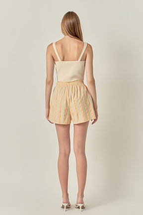 Tape Stripe Shorts