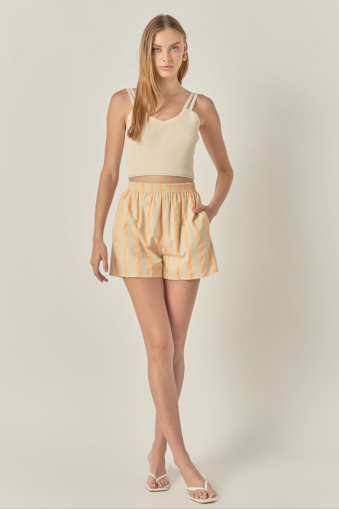 Tape Stripe Shorts