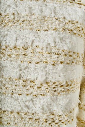 ENDLESS ROSE - Lurex Striped Sweater - SWEATERS & KNITS available at Objectrare