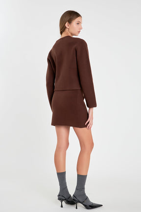 ENGLISH FACTORY - Knit Sweater Cardigan - SWEATERS & KNITS available at Objectrare