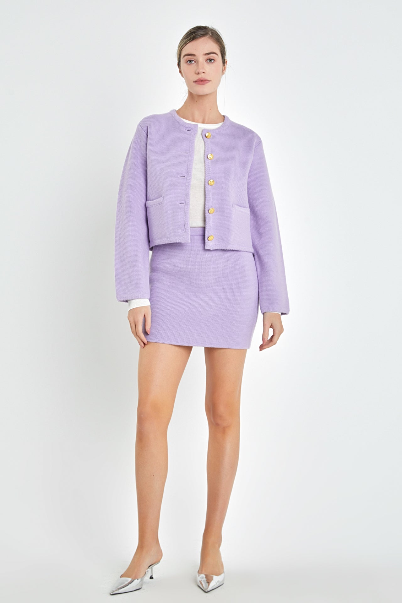 ENGLISH FACTORY - Knit Sweater Cardigan - SWEATERS & KNITS available at Objectrare