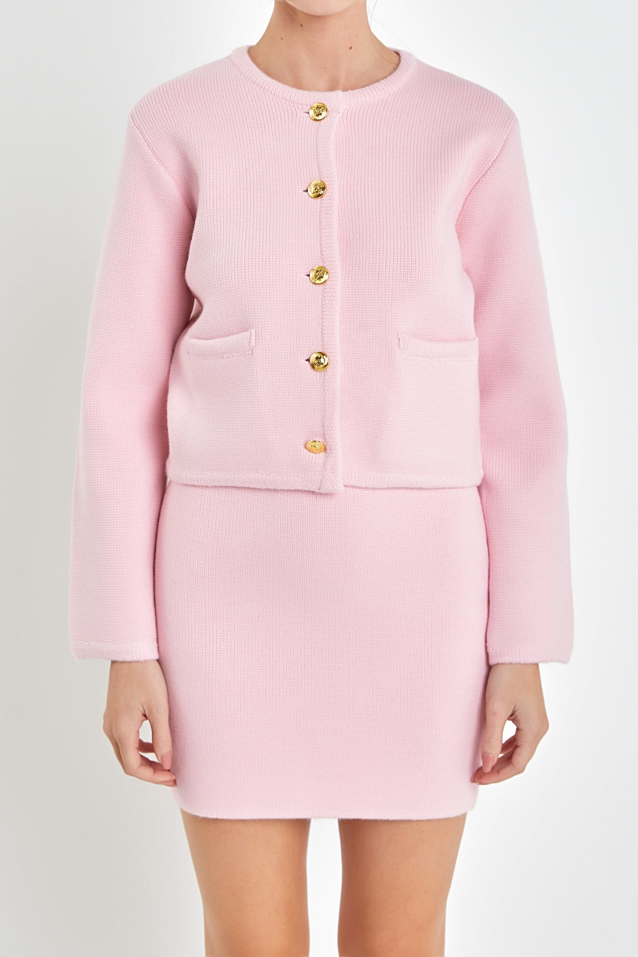 ENGLISH FACTORY - Knit Sweater Cardigan - SWEATERS & KNITS available at Objectrare