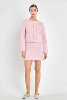 ENGLISH FACTORY - Knit Sweater Cardigan - SWEATERS & KNITS available at Objectrare