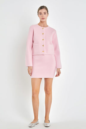 ENGLISH FACTORY - Knit Sweater Cardigan - SWEATERS & KNITS available at Objectrare