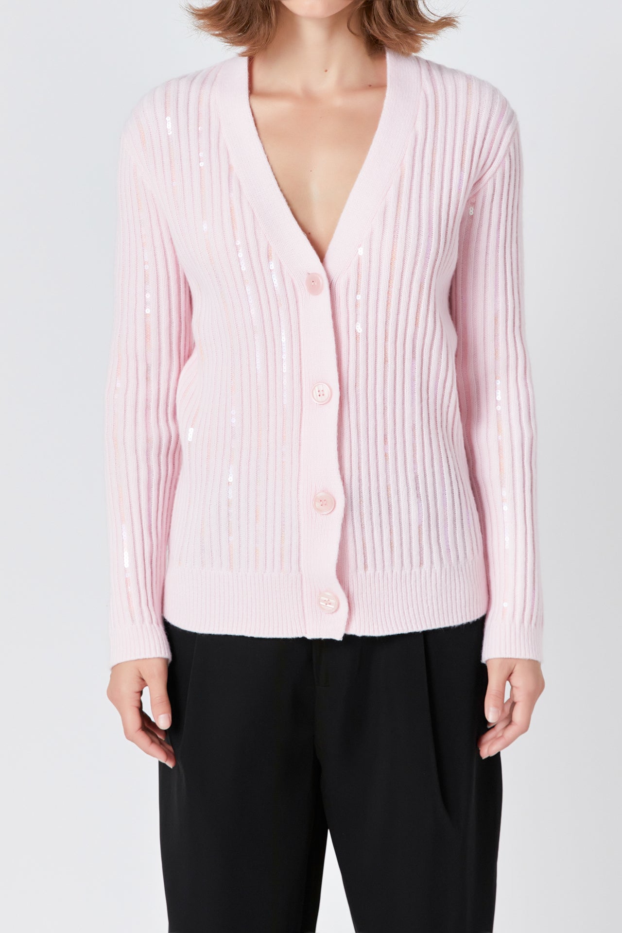 ENDLESS ROSE - Endless Rose - Sequins Cardigan - CARDIGANS available at Objectrare