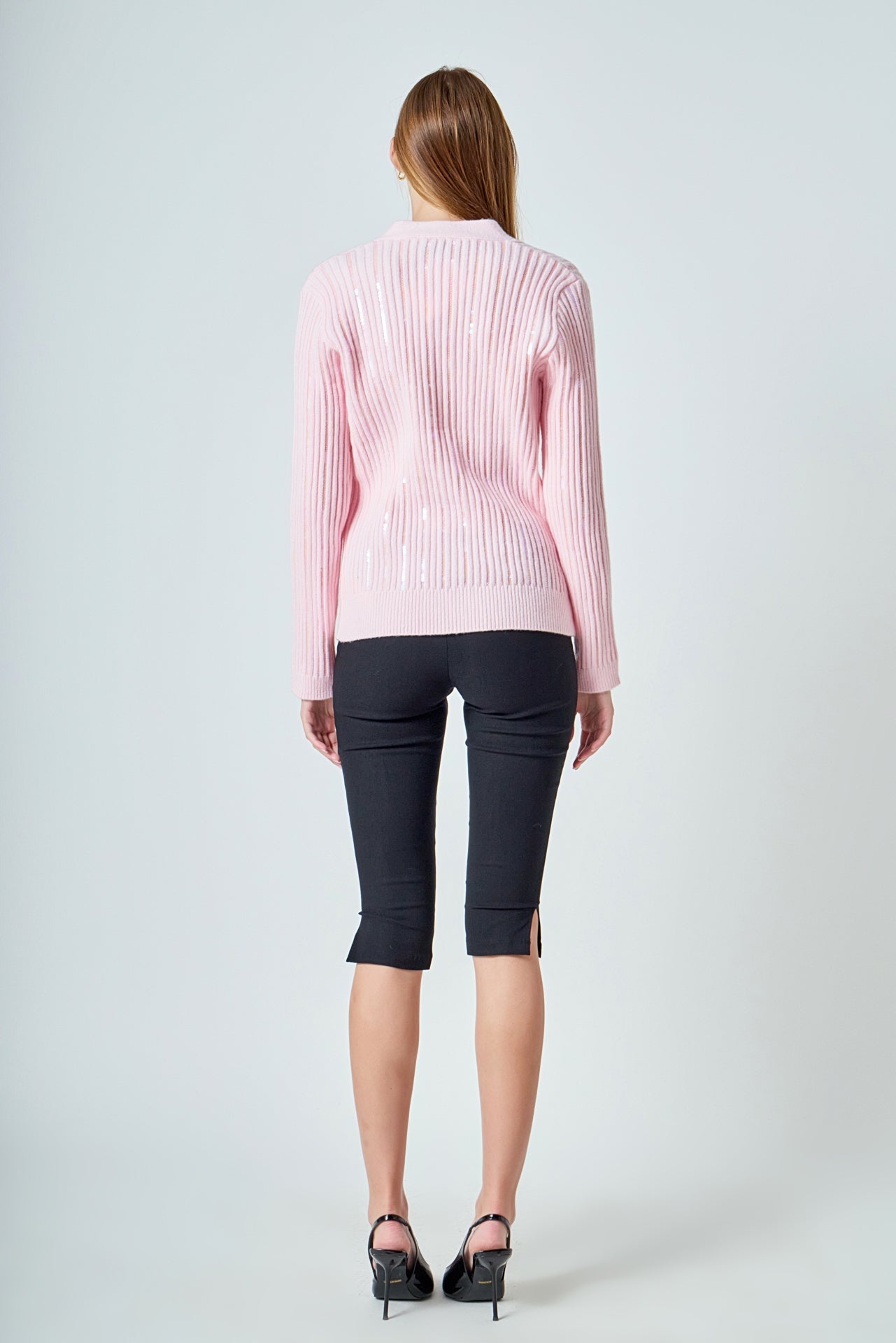 ENDLESS ROSE - Sequins Cardigan - SWEATERS & KNITS available at Objectrare