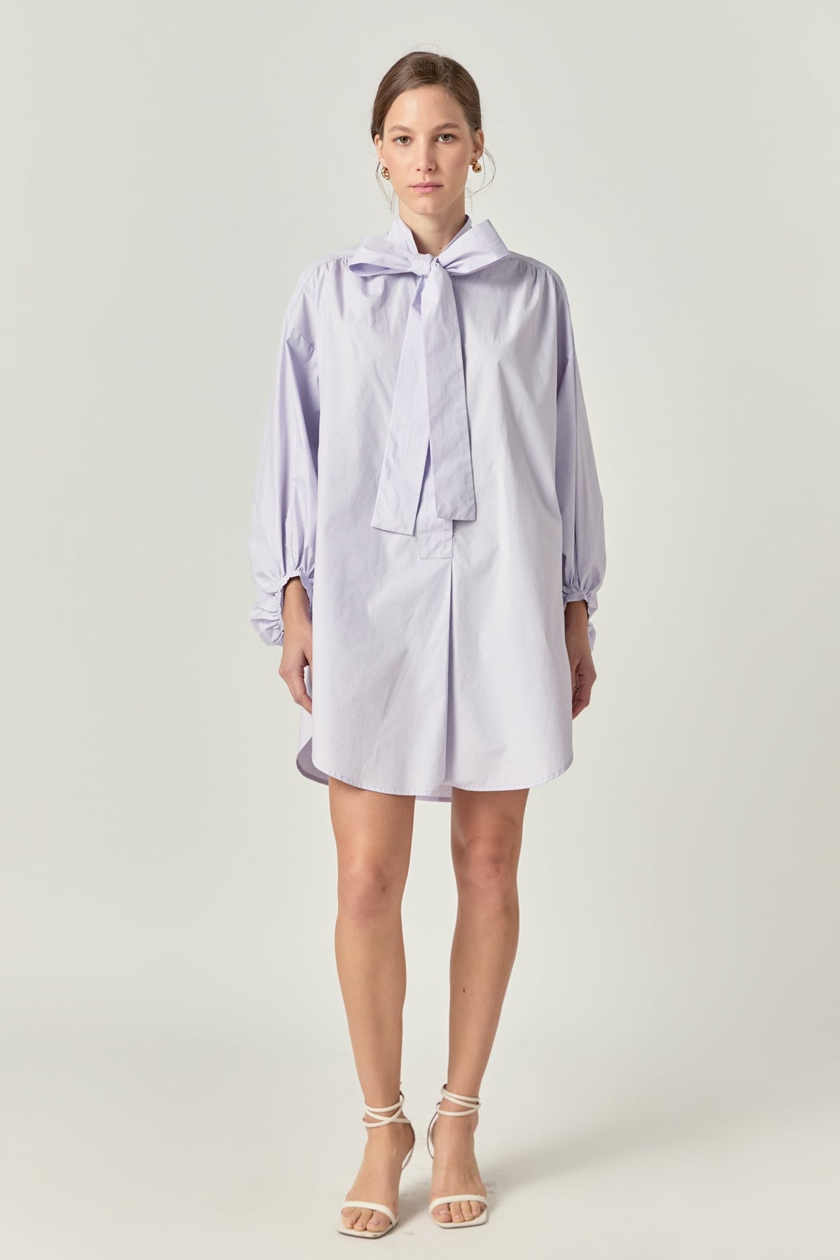 ENGLISH FACTORY - Billow Belted Mini Dress - DRESSES available at Objectrare
