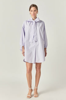 ENGLISH FACTORY - Billow Belted Mini Dress - DRESSES available at Objectrare