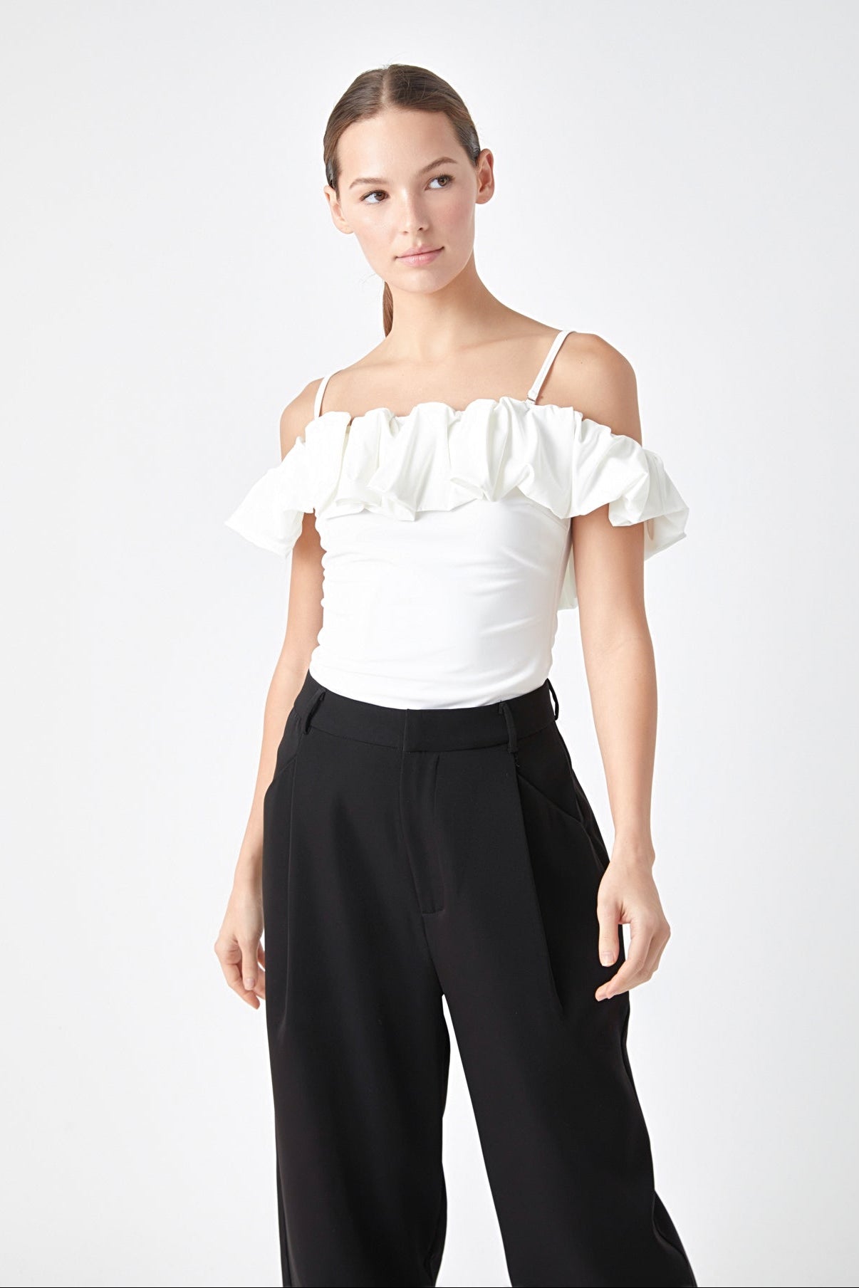 ENDLESS ROSE - Off Shoulder Bubble Top - TOPS available at Objectrare