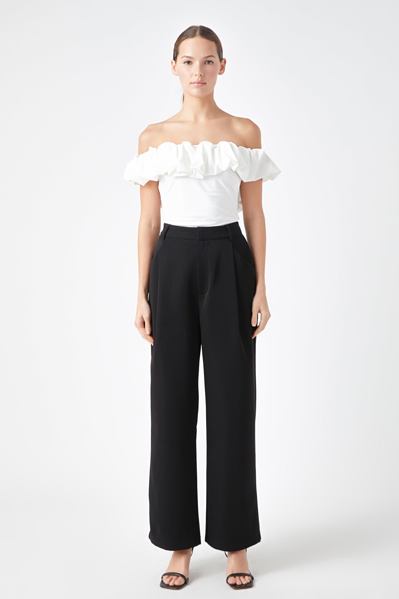ENDLESS ROSE - Off Shoulder Bubble Top - TOPS available at Objectrare