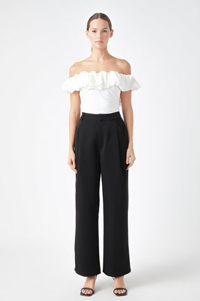 ENDLESS ROSE - Off Shoulder Bubble Top - TOPS available at Objectrare