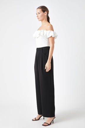 ENDLESS ROSE - Off Shoulder Bubble Top - TOPS available at Objectrare