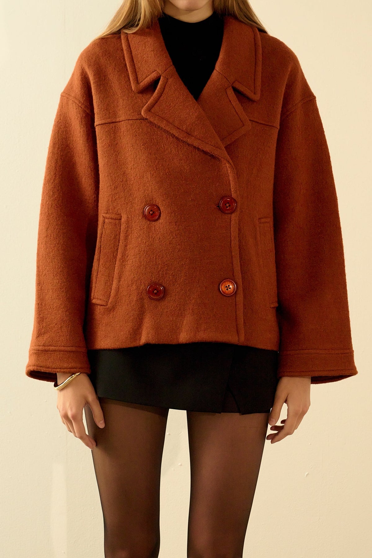 ENDLESS ROSE - Oversized Short Coat - JACKETS available at Objectrare
