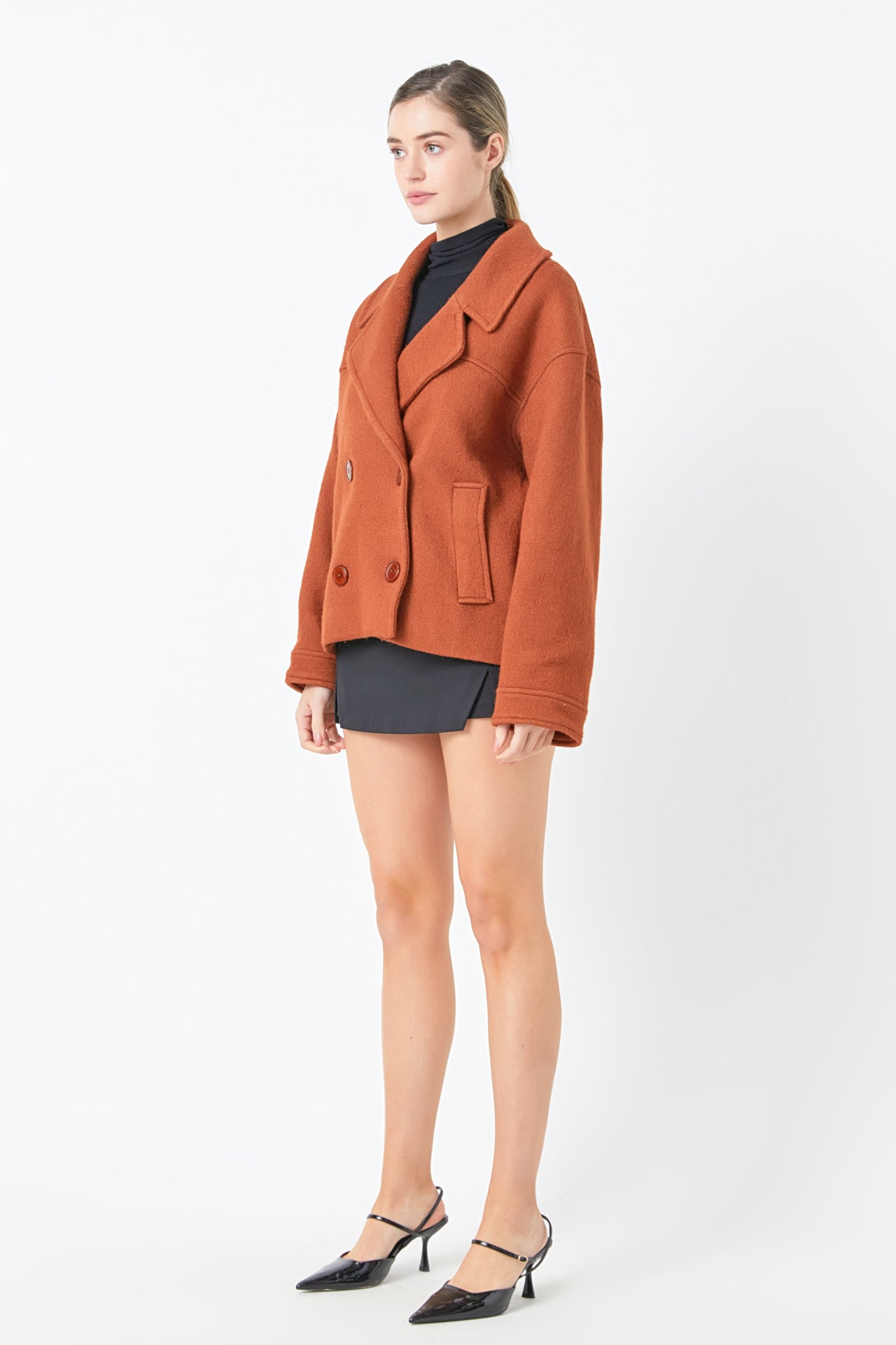 ENDLESS ROSE - Oversized Short Coat - JACKETS available at Objectrare