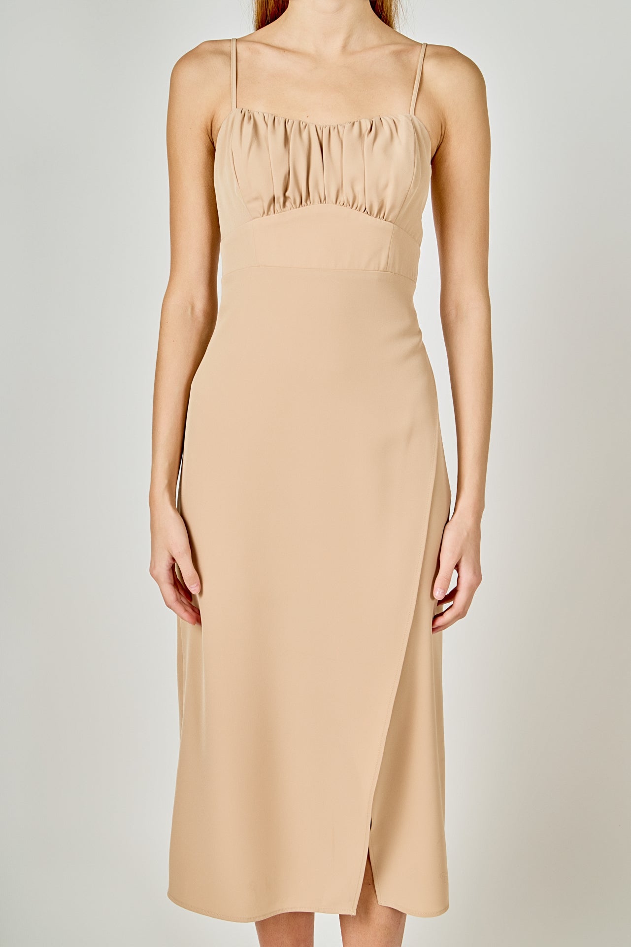 Corset Bust Maxi Dress Corset Bust Maxi Dress