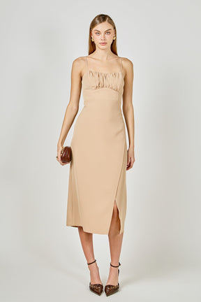 ENDLESS ROSE - Corset Bust Maxi Dress - DRESSES available at Objectrare