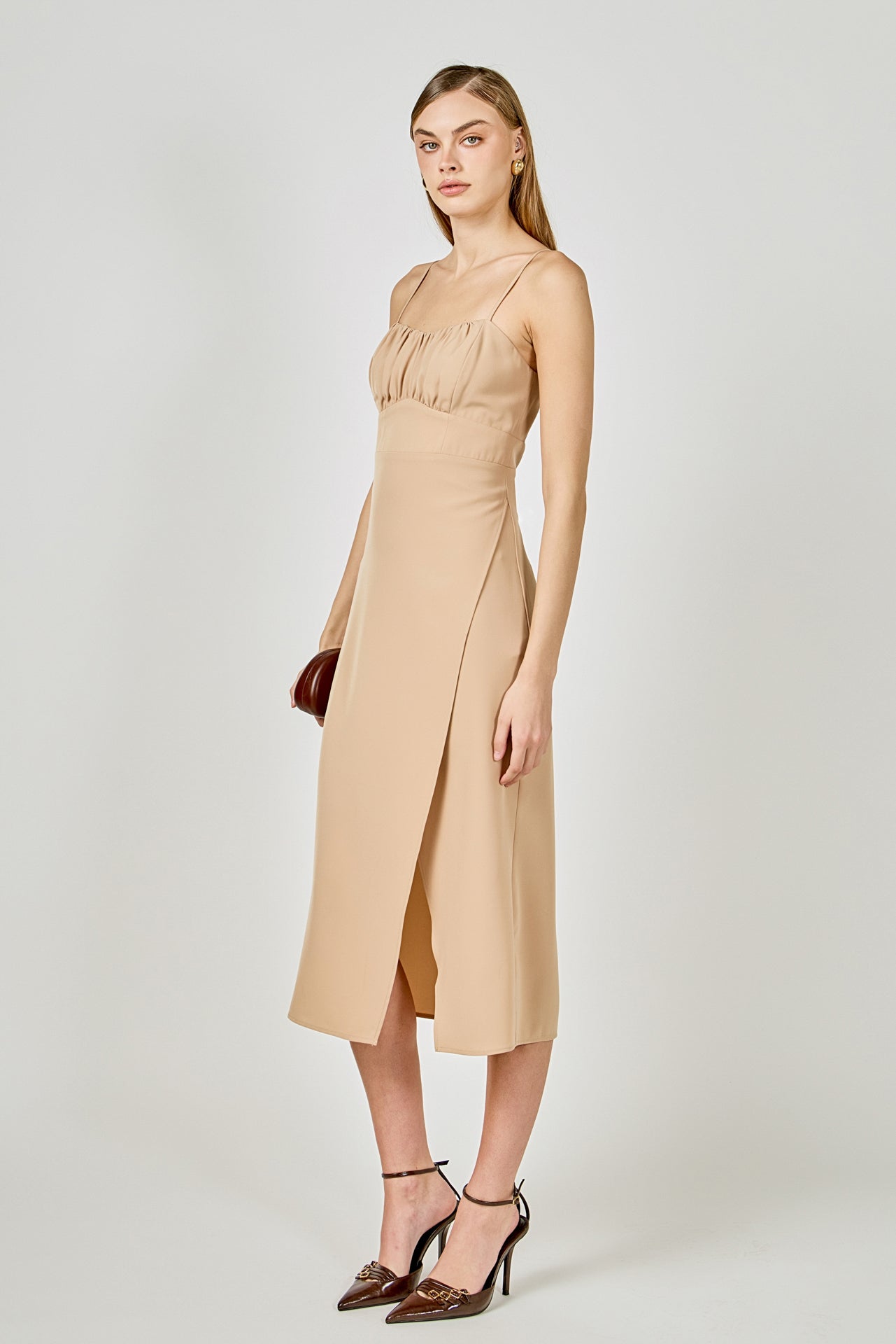 ENDLESS ROSE - Corset Bust Maxi Dress - DRESSES available at Objectrare