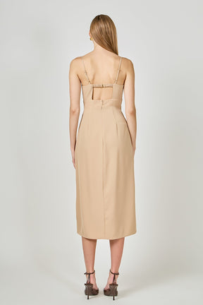 ENDLESS ROSE - Corset Bust Maxi Dress - DRESSES available at Objectrare