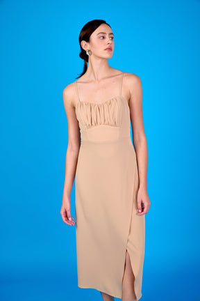 ENDLESS ROSE - Corset Bust Maxi Dress - DRESSES available at Objectrare