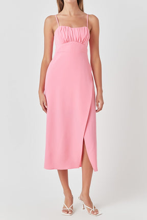 ENDLESS ROSE - Corset Bust Maxi Dress - DRESSES available at Objectrare