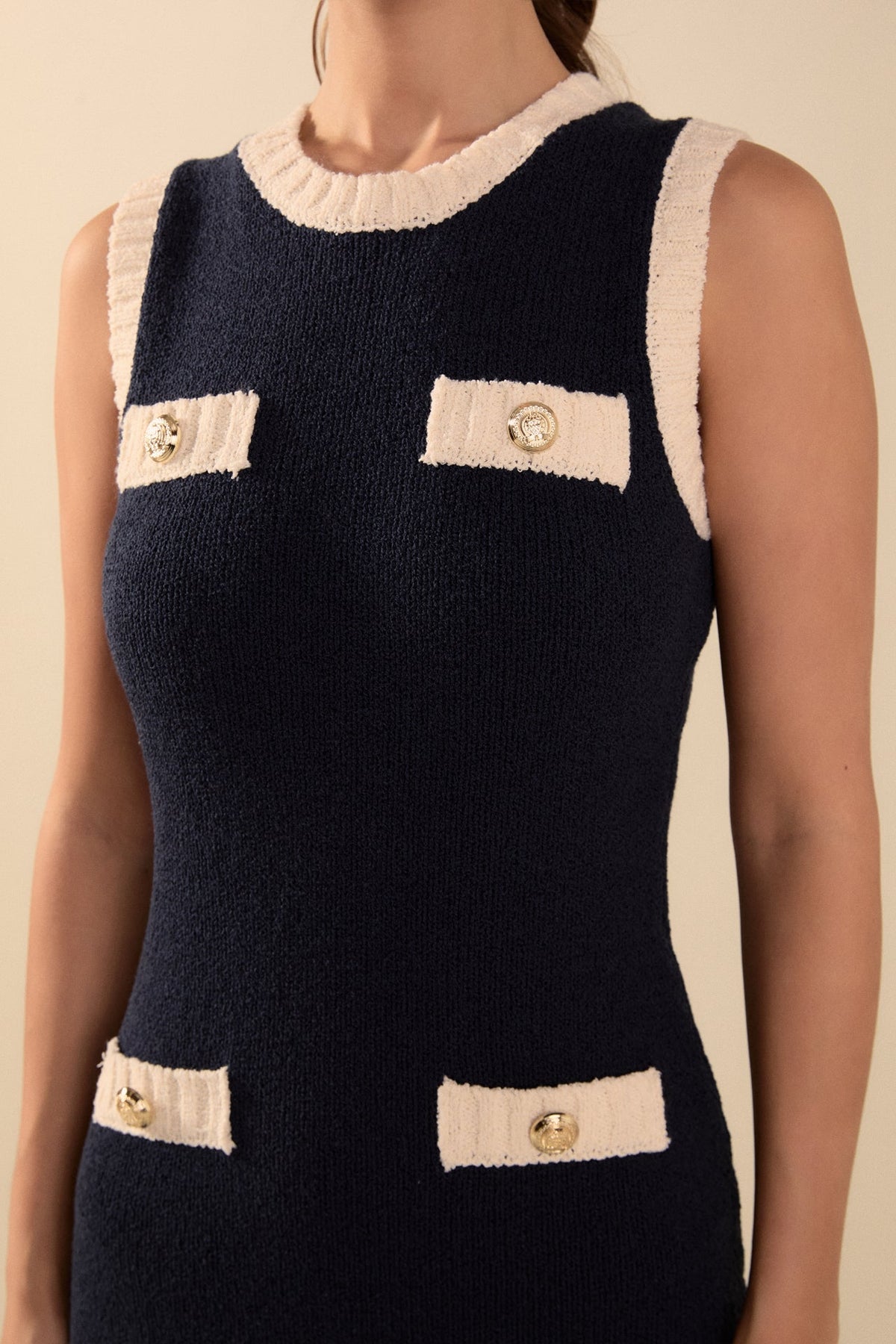 ENDLESS ROSE - Crochet Knit Maxi Dress - DRESSES available at Objectrare